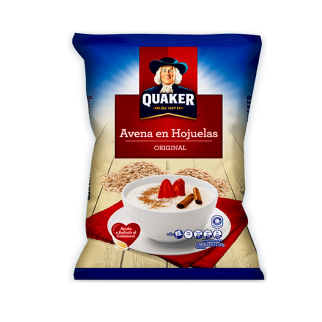 AVENA QUAKER EN HOJUELAS 800GR