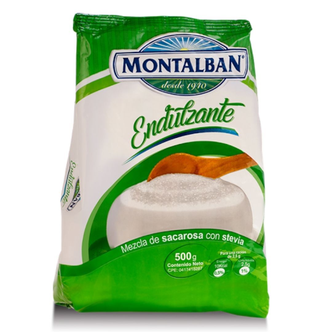 ENDULZANTE CON STEVIA MONTALBAN 500GR