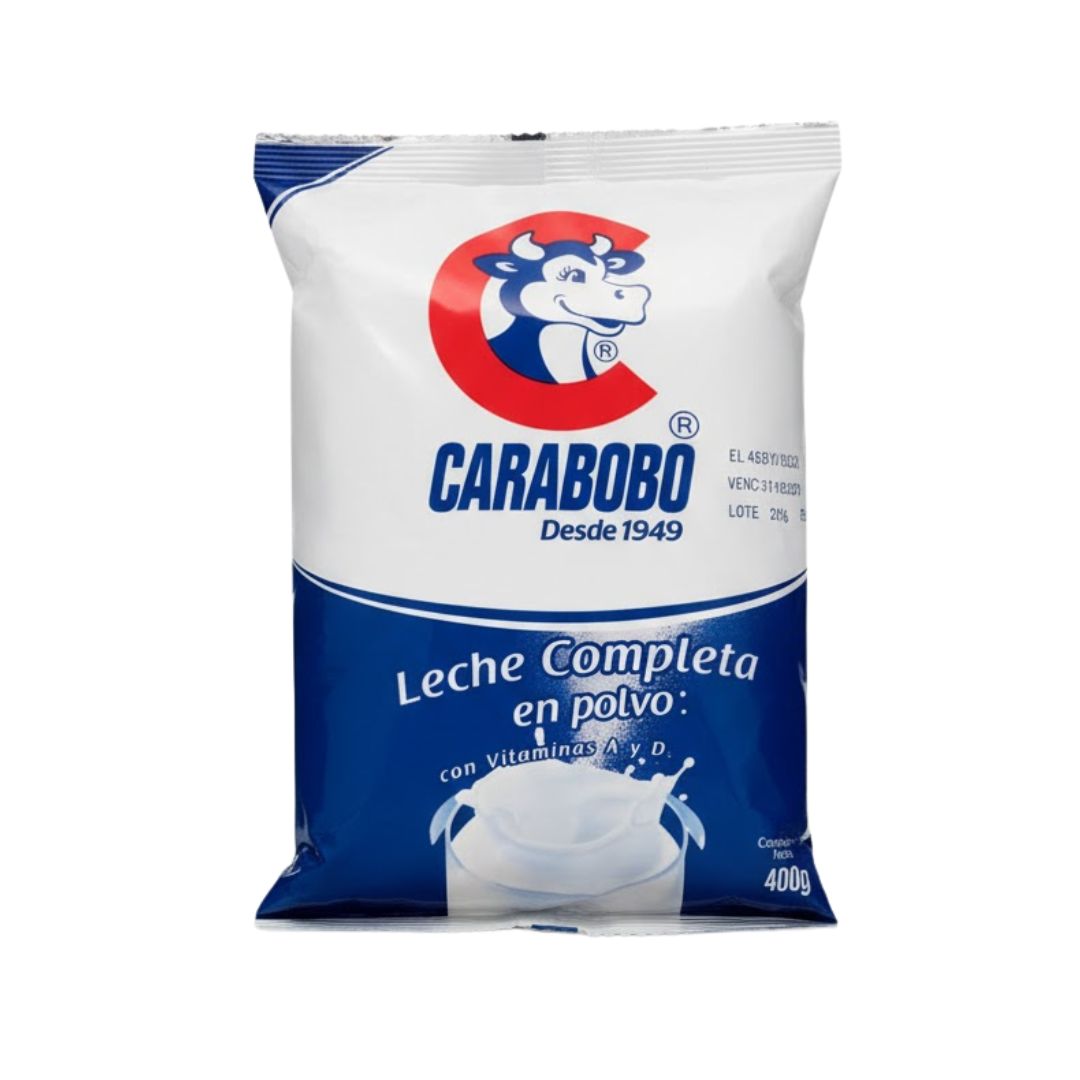 LECHE EN POLVO CARABOBO 400GR