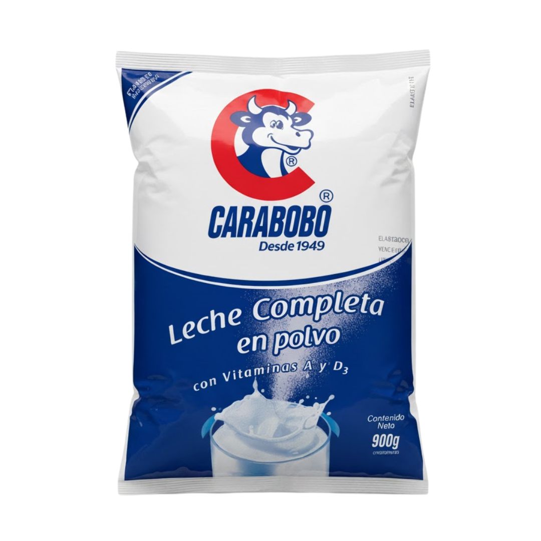 LECHE EN POLVO CARABOBO 900GR
