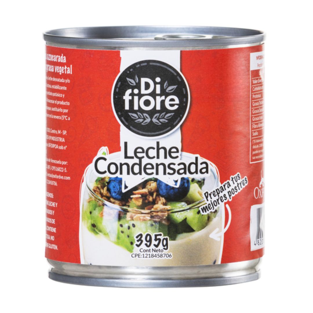 LECHE CONDENSADA DI FIORE 390GR