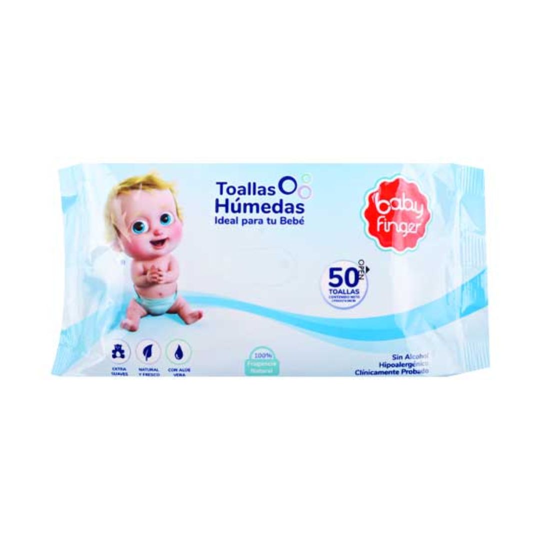 TOALLAS HUMEDAS BABY F AZU