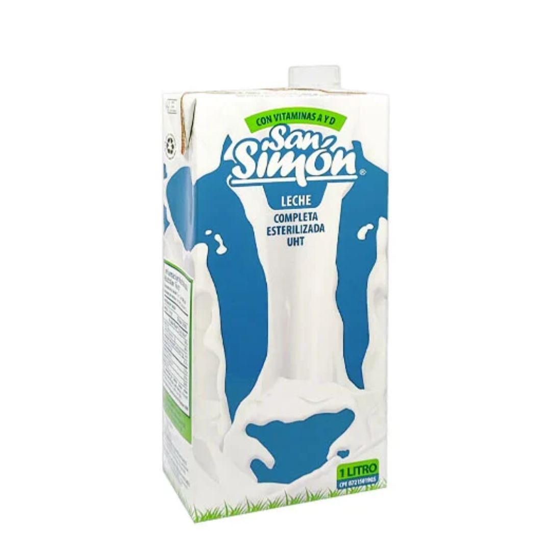 LECHE LIQUIDA COMPLETA SAN SIMON 1LT