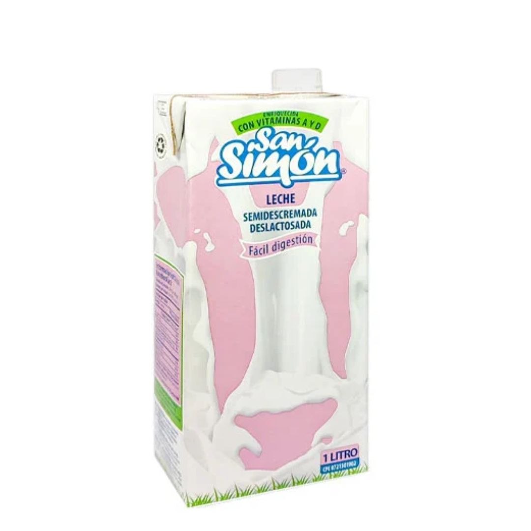 LECHE LIQUIDA DESLACTOSADA SAN SIMON 1LT