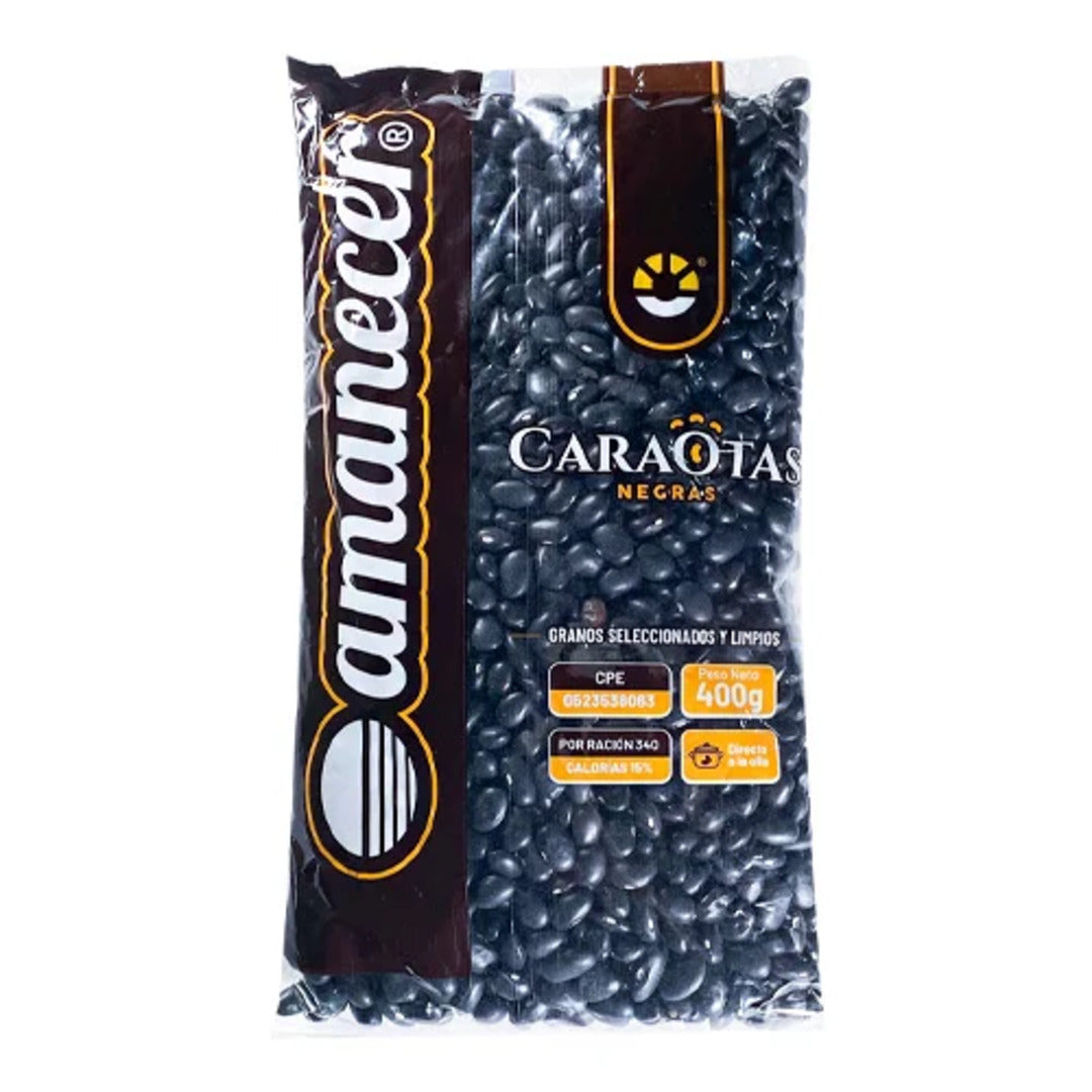 Caraotas Amanecer Negras 400Gr