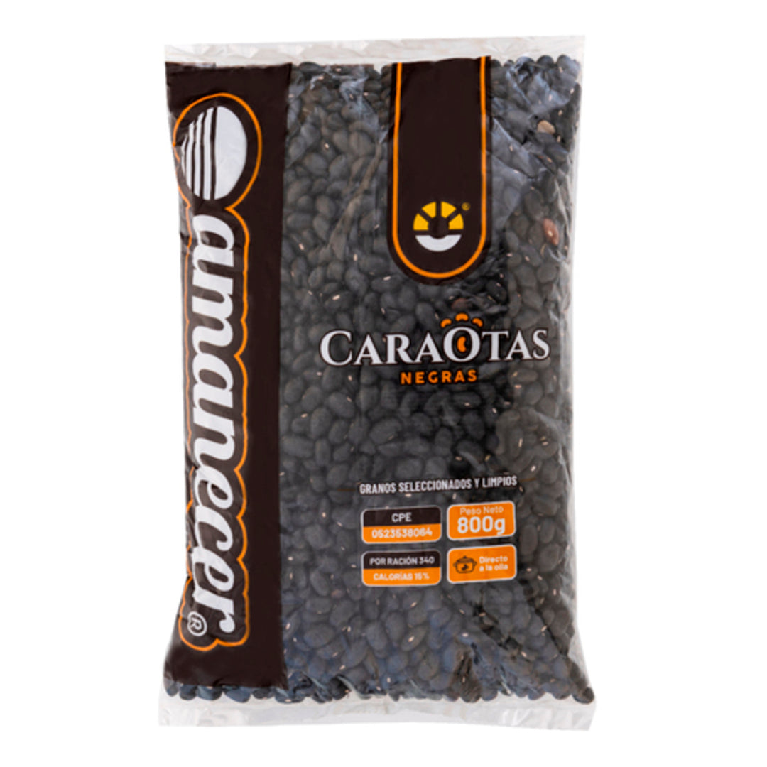 Caraotas Amanecer Negras 800Gr