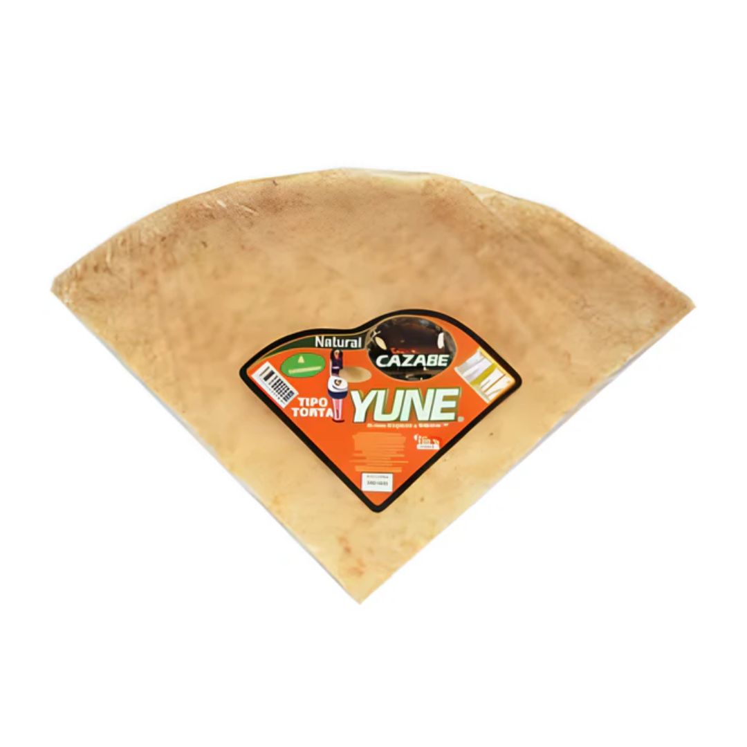 CASABE YUNE NATURAL TIPO TORTA 240GR