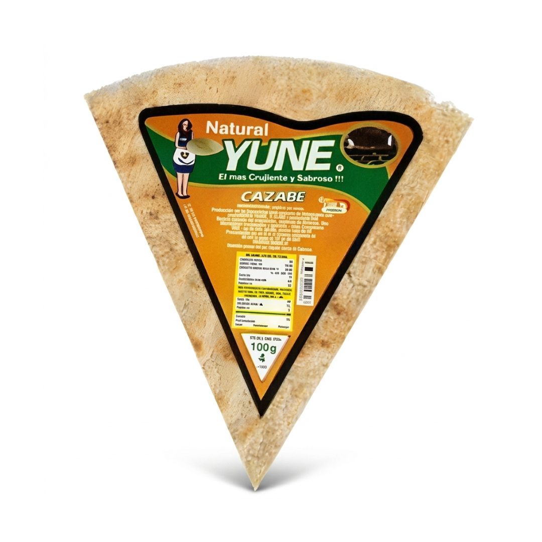 CASABE YUNE NATURAL TIPO PIZZA 100GR