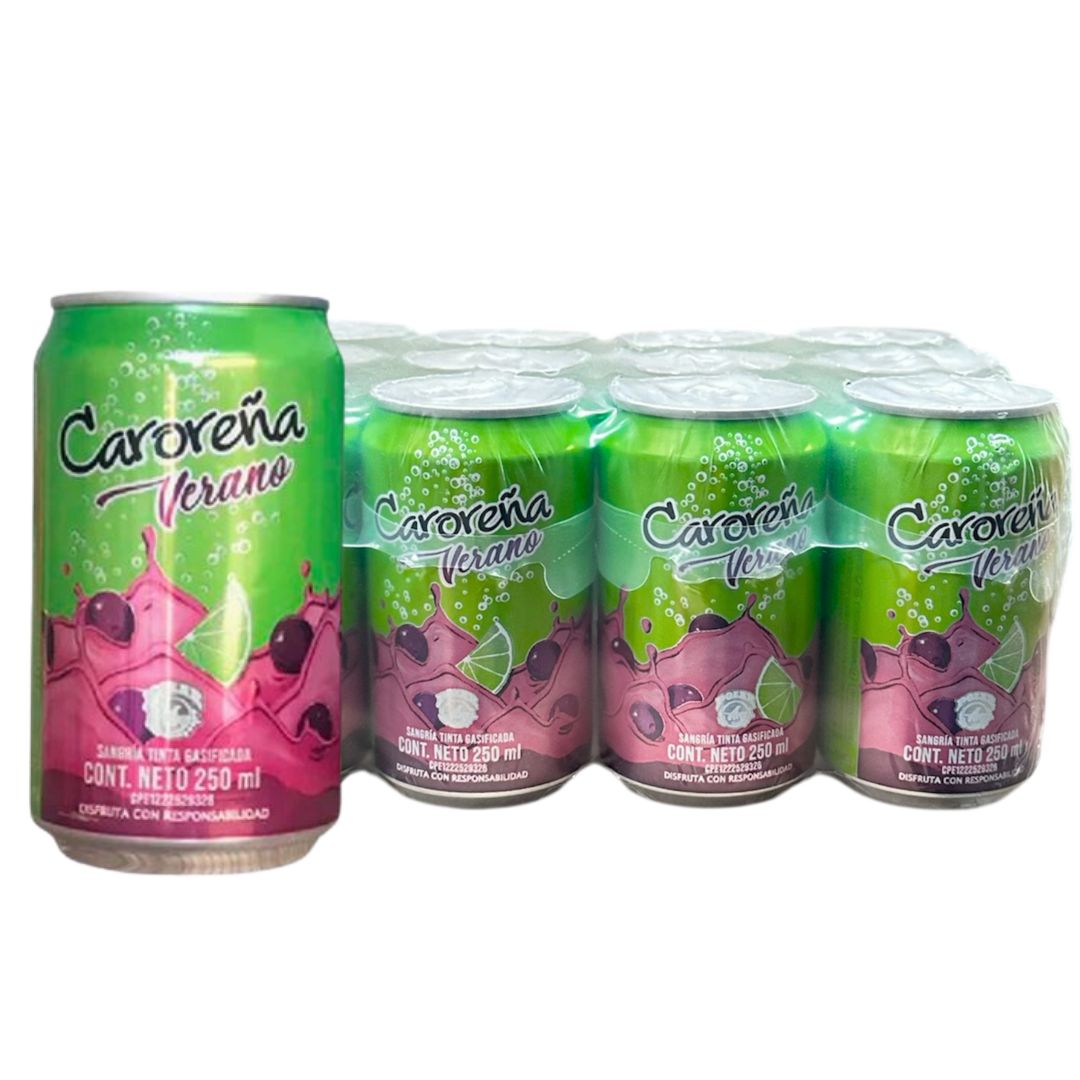 SANGRIA CAROREÑA LATA TINTA 12x250ML