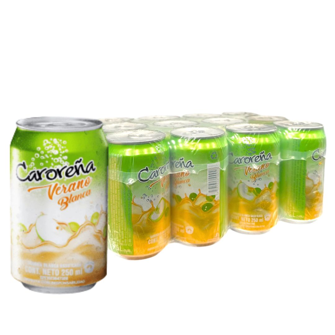 SANGRIA CAROREÑA LATA BLANCA 12x250ML