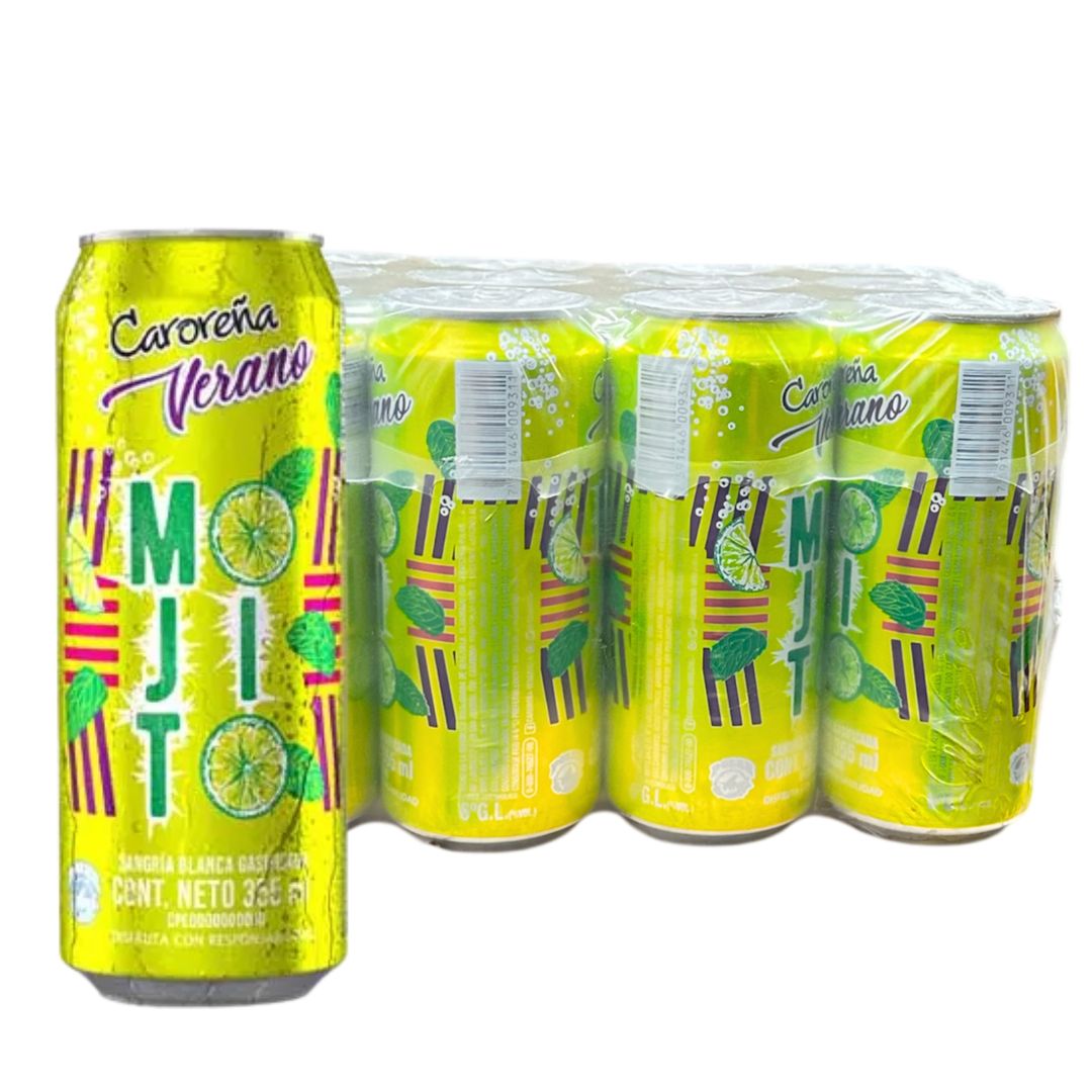 SANGRIA CAROREÑA MOJITO 12x355ML