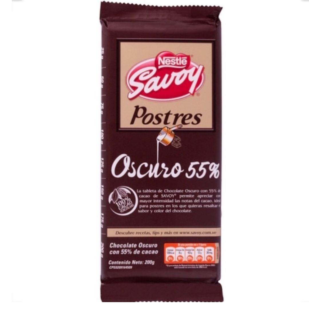 CHOCOLATE SAVOY OSCURO 55%