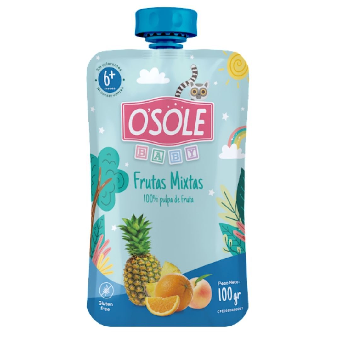 COMPOTA OSOLE FRUTAS MIXTAS 100GR