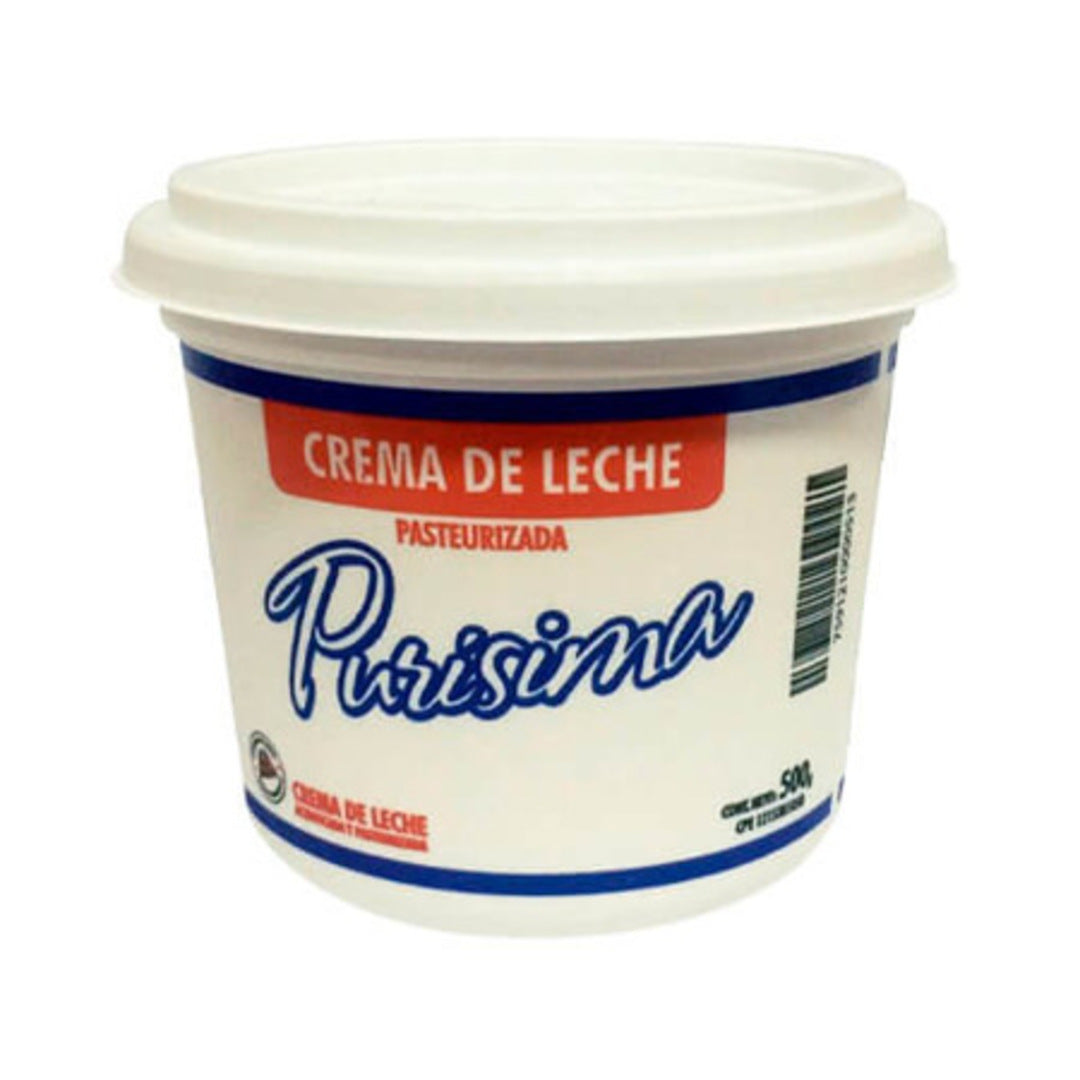 Crema De Leche Purisima 500 Gr