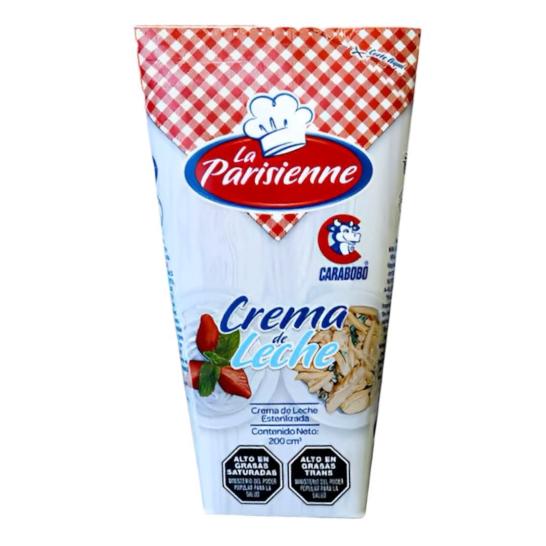 Crema De Leche Parisienne 200Ml