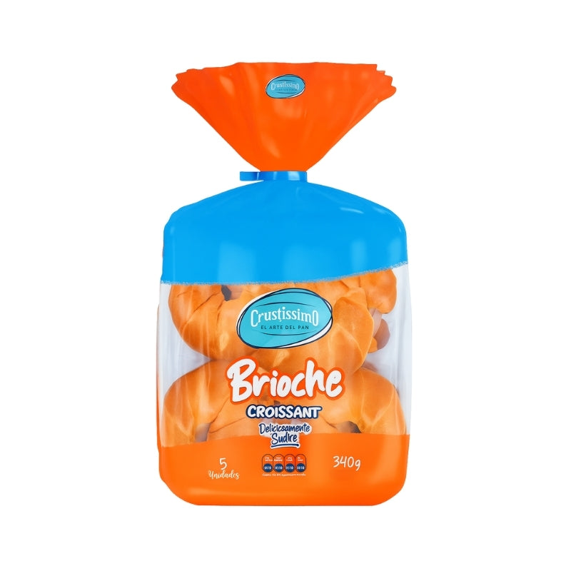 PAN CROISSANT BRIOCHE CRUSTISSIMO 340GR