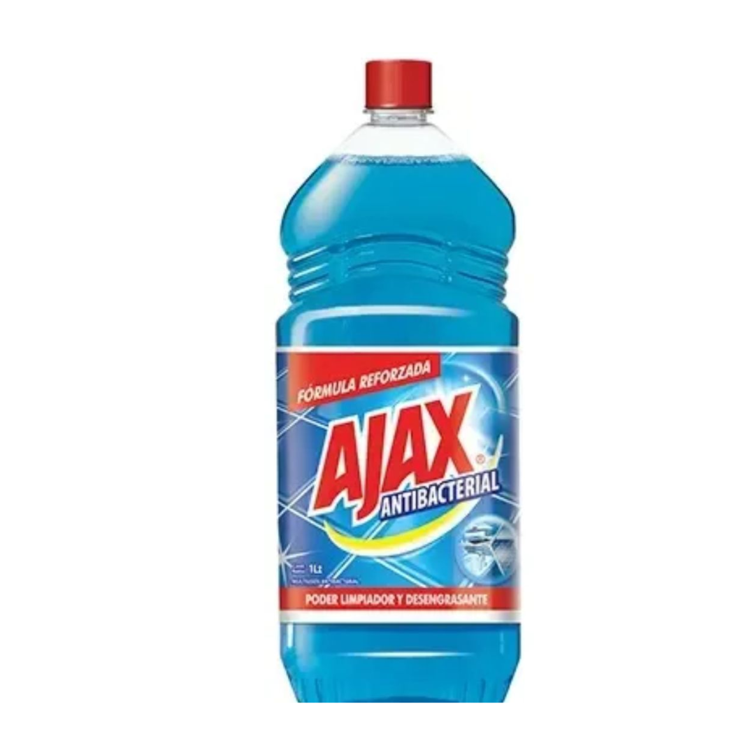 DESINFECTANTE AJAX AZUL 1LT