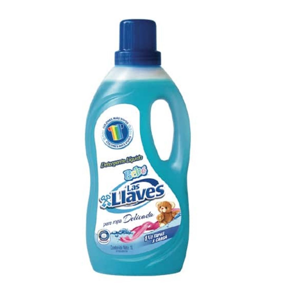 Detergente Liq Las Llaves Bebe 1Lt