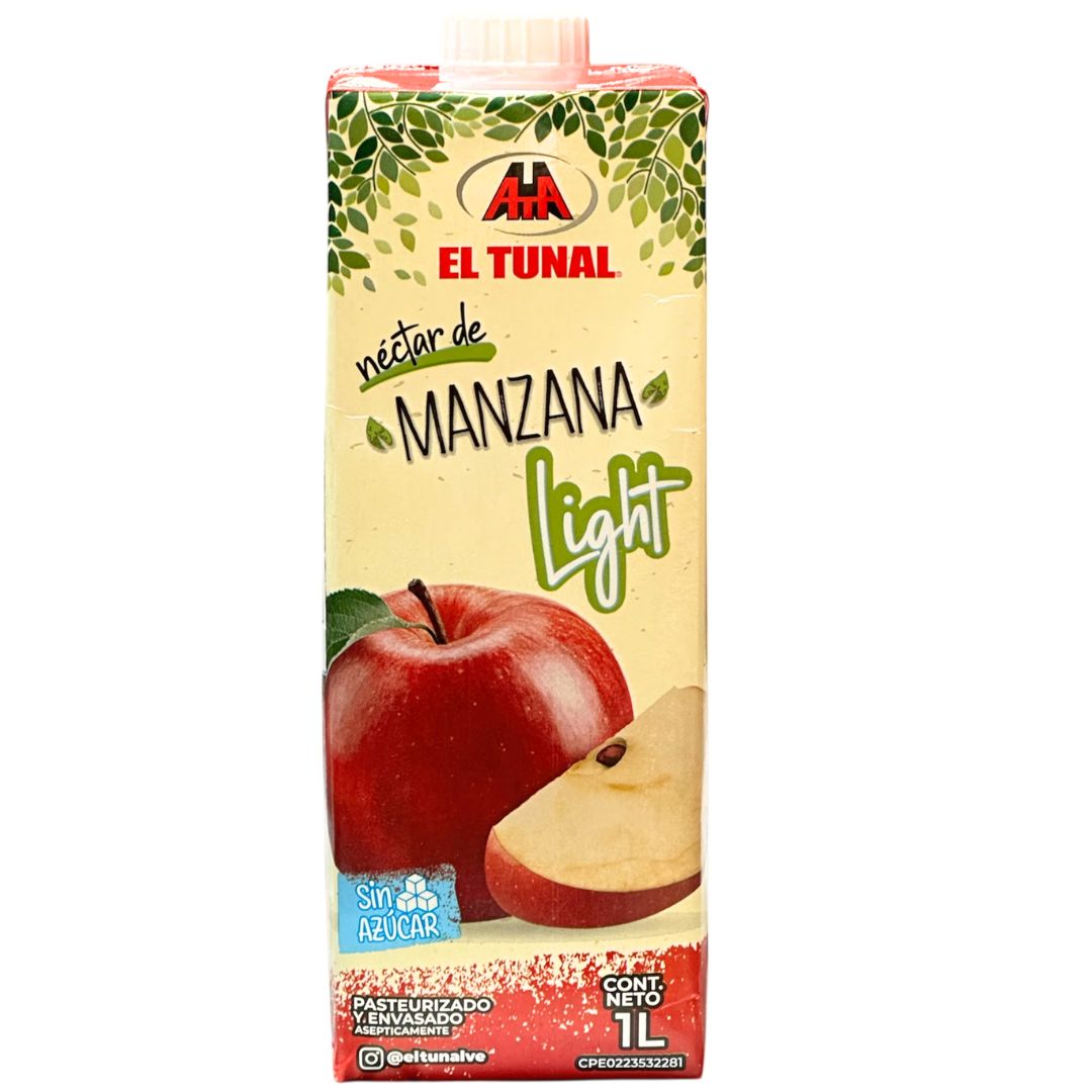 NECTAR MANZANA LIGHT EL TUNAL 1 LT