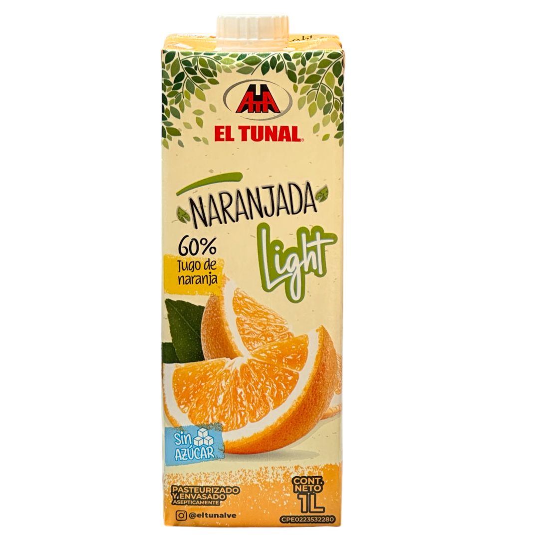 NARANJADA LIGHT EL TUNAL 1 LT