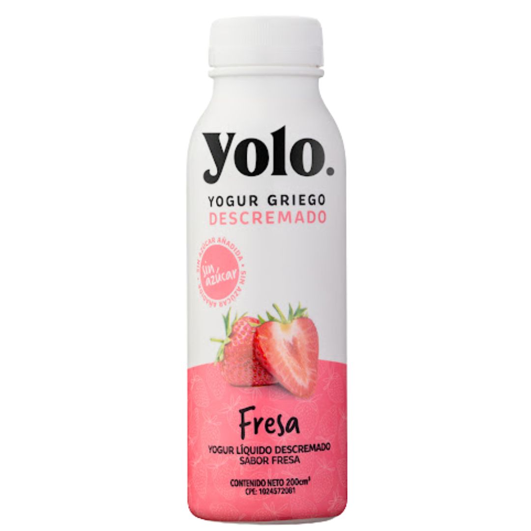 YOGUR YOLO LIQUIDO FRESA 200ML