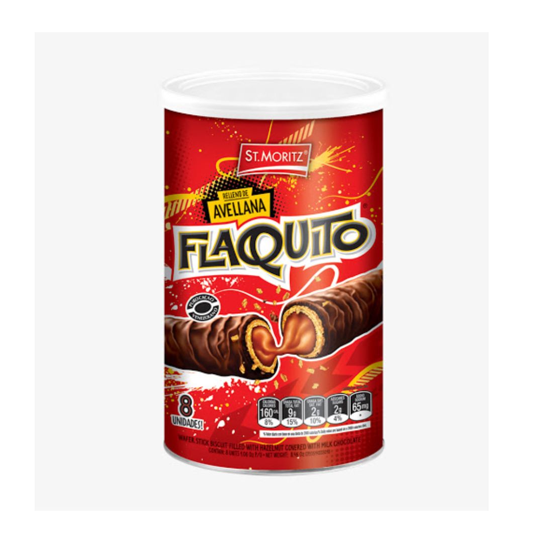 FLAQUITO DE CHOCOLATE ENVASE 240GR