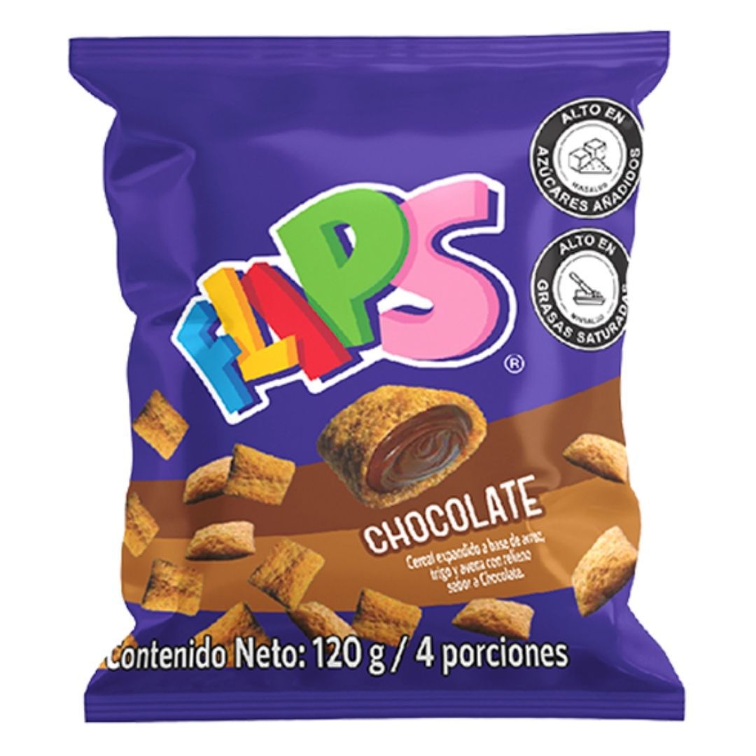 FLIPS DE CHOCOLATE 120GR