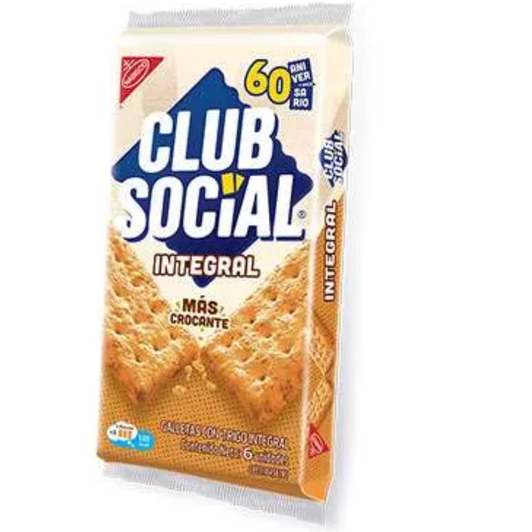 GALLETA CLUB SOCIAL INTEGRAL 156GR