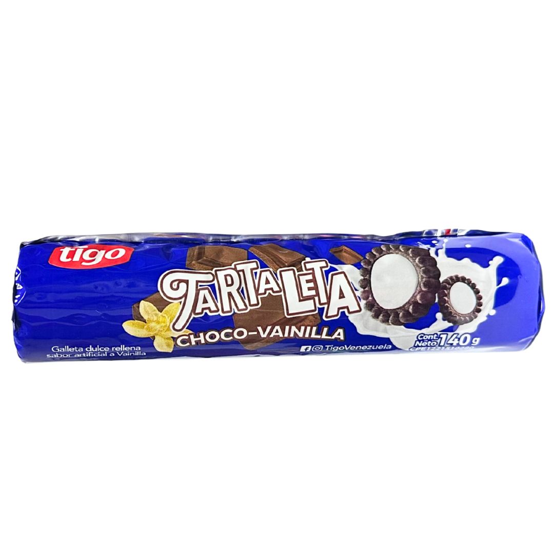 TARTALETA CHOCO/VAINIL TIGO 140GR
