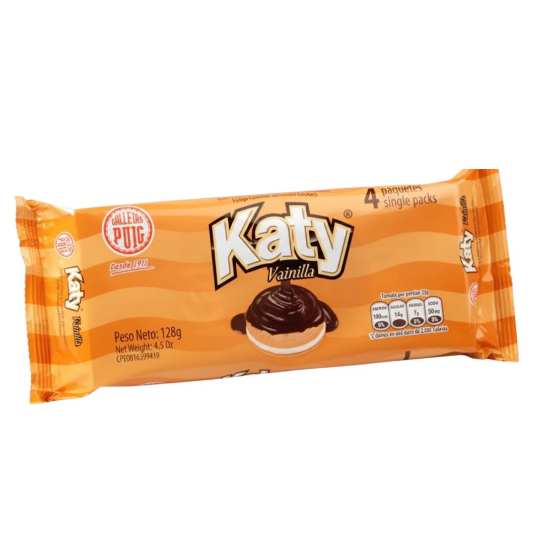 GALLETA KATY VAINILLA PUIG 128GR