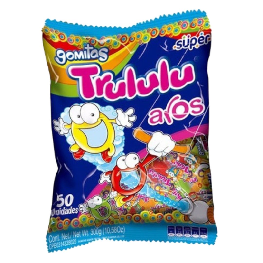 GOMITAS TRULULU AROS BOLSA 50UNDS