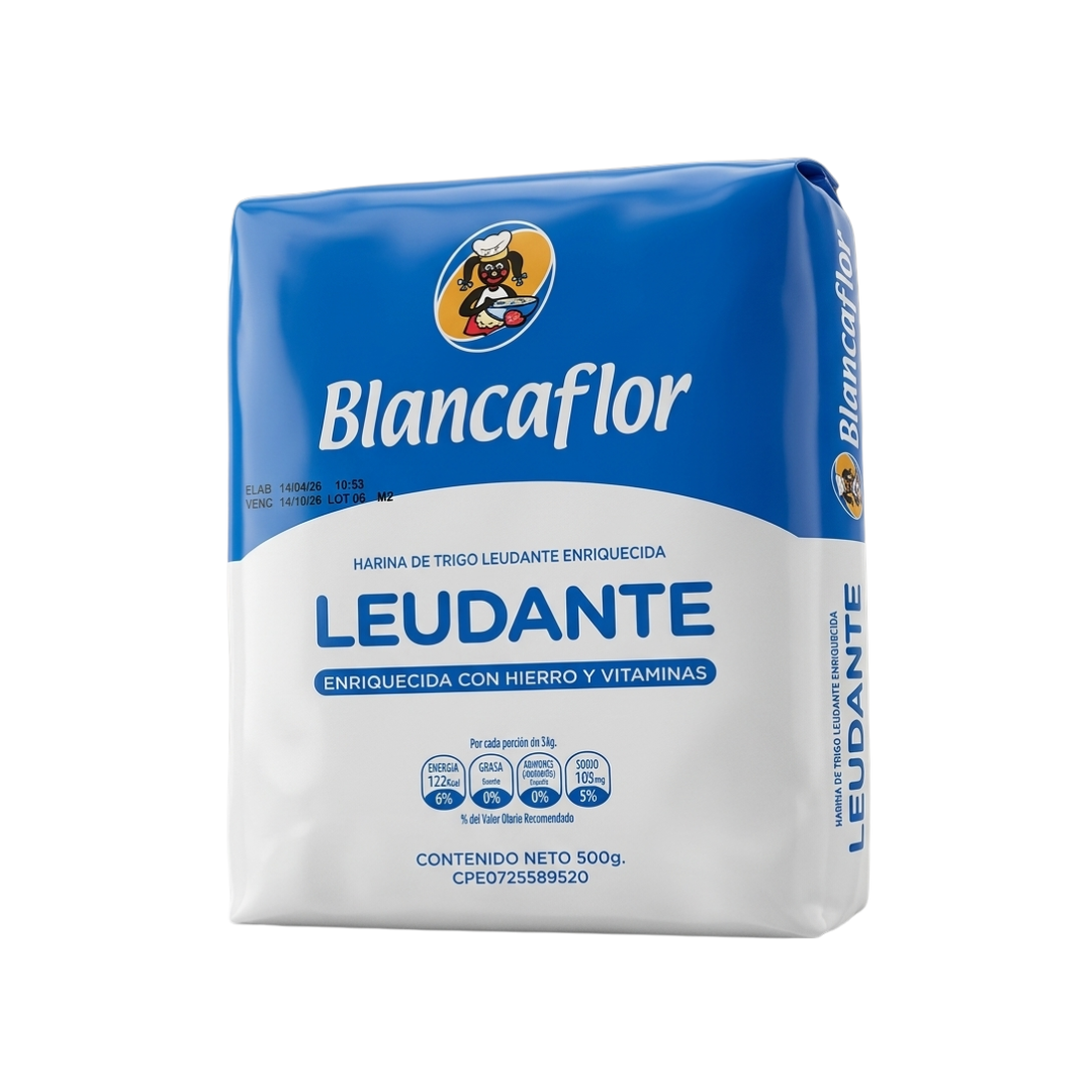 HARINA DE TRIGO BLANCAFLOR LEUDANTE 500GR
