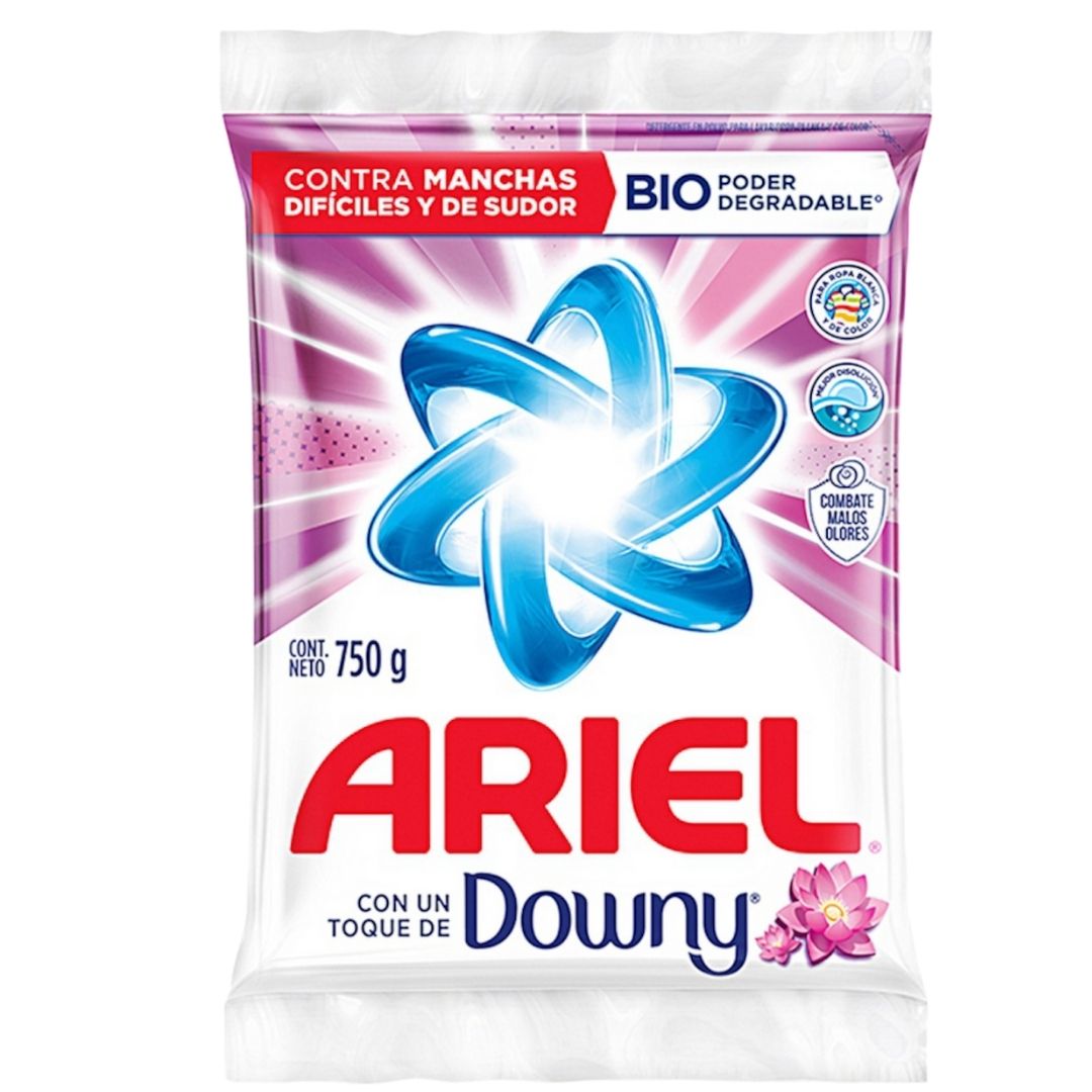 DETERGENTE ARIEL DOWNY 750GR