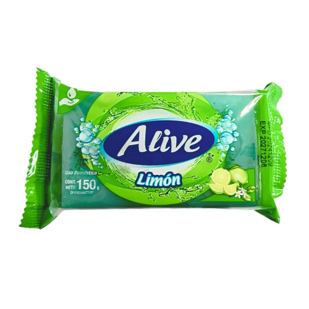 JABON PANELA ALIVE LIMON 150GR