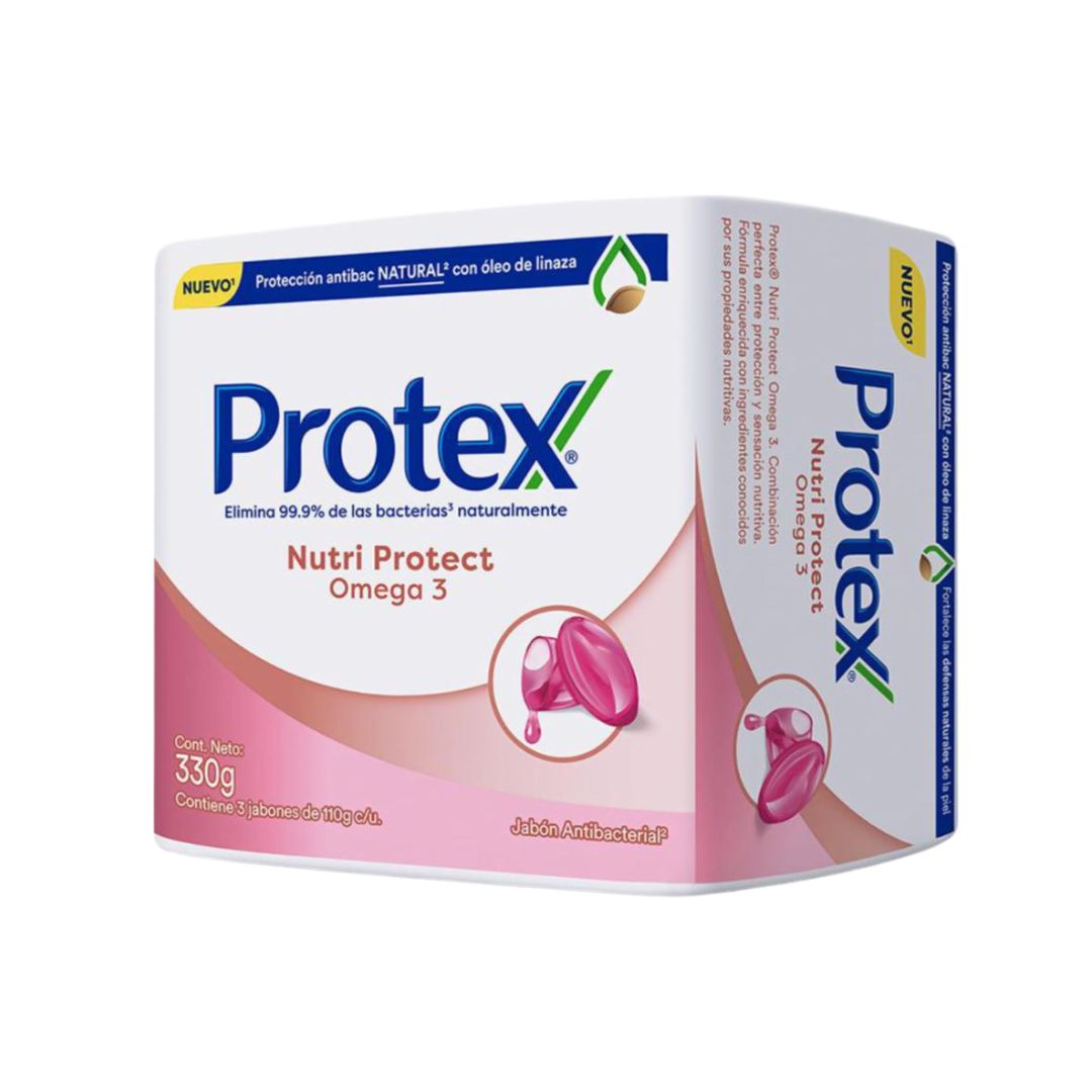 JABON PROTEX NUTRI OMEGA3 3x110GR