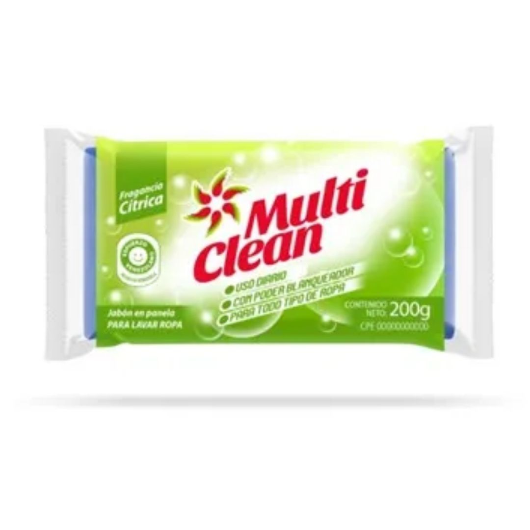 JABON PANELA MULTI CLEAN 200GR