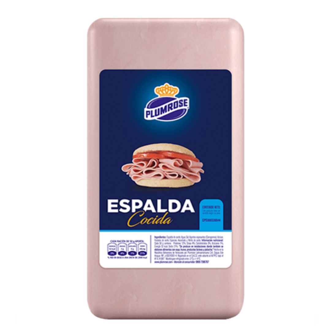 ESPALDA COCIDA PLUMROSE 4,9KG