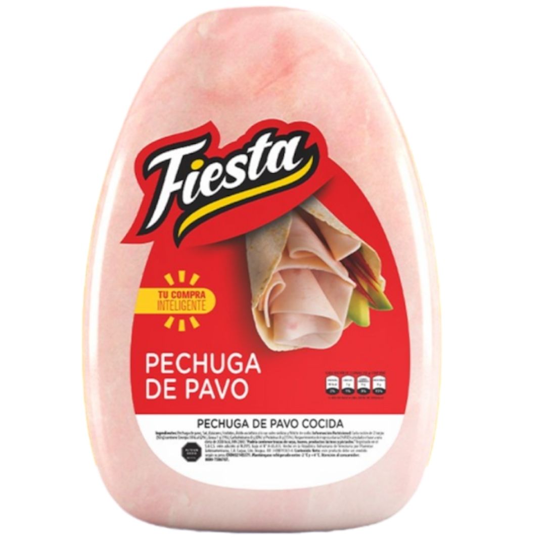 PECHUGA COCIDA PAVO FIESTA 3,1KG APROX