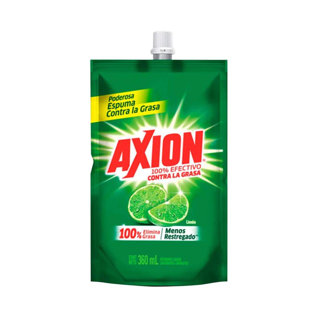 LAVAPLATO LIQUIDO AXION LIMON 360ML