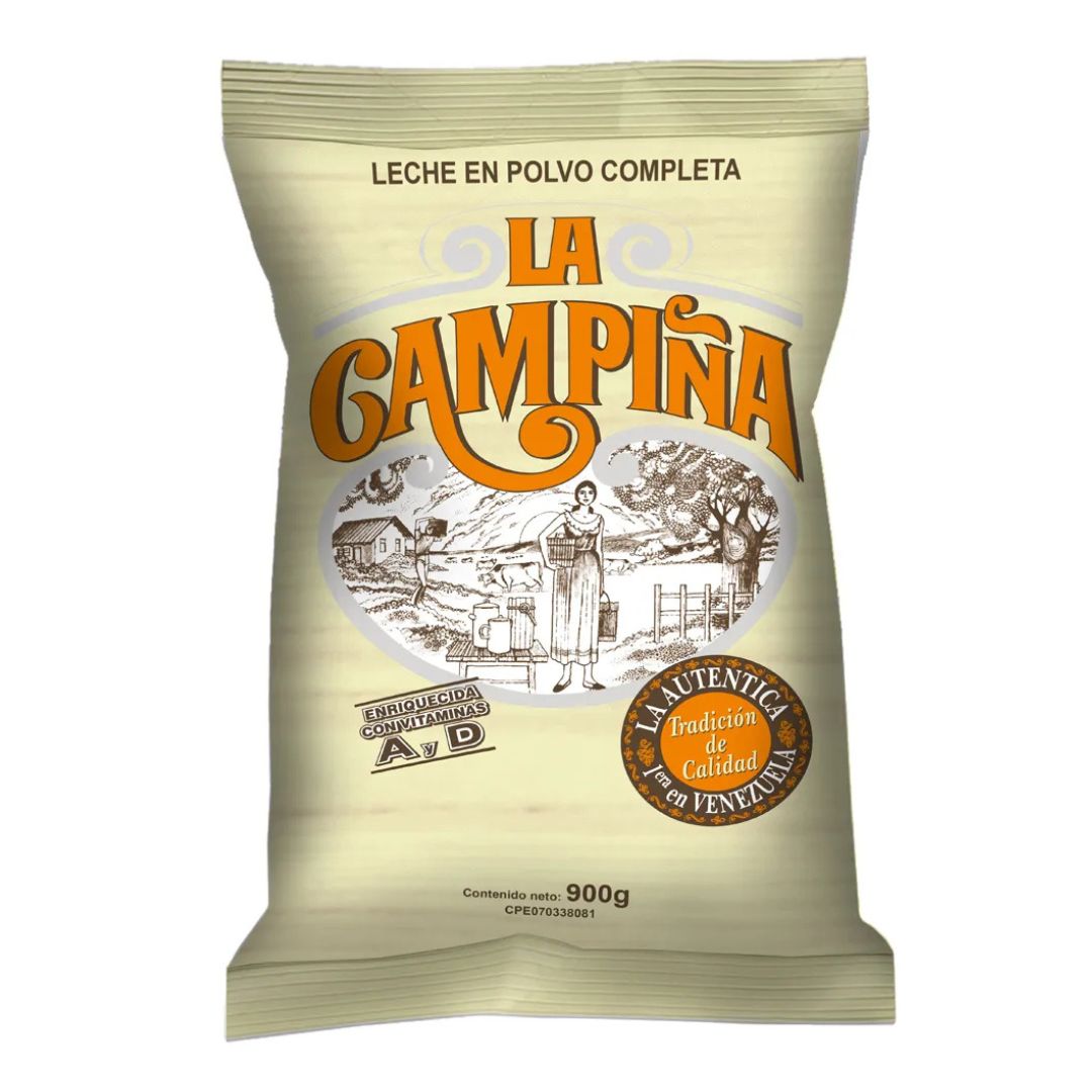 LECHE EN POLVO LA CAMPIÑA 900GR