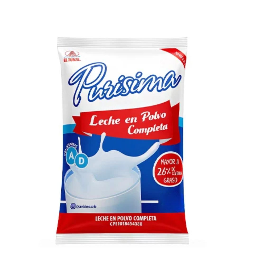 LECHE EN POLVO COMPLETA PURISIMA 200GR