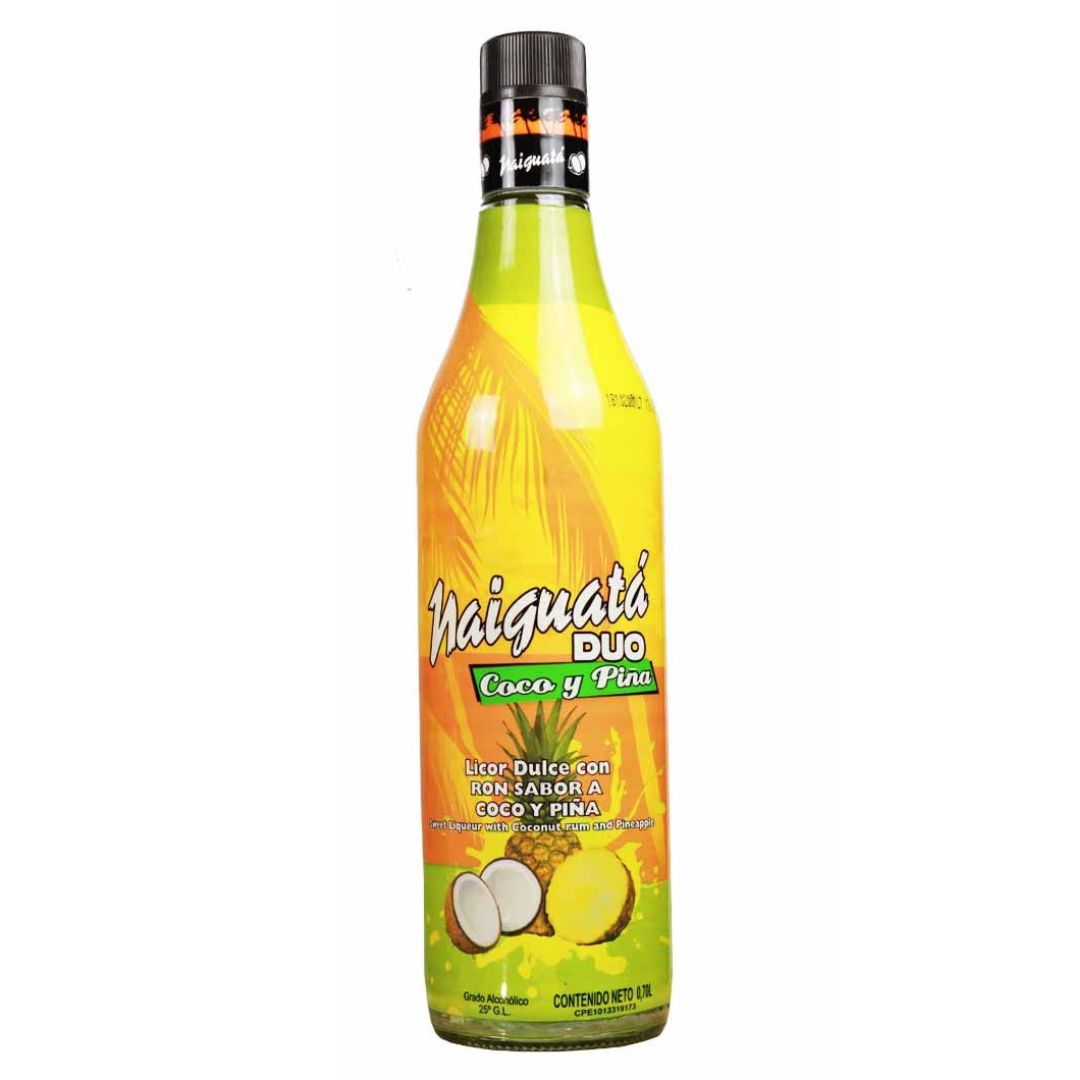 RON BLANCO NAIGUATA COCO Y PIÑA 1LT