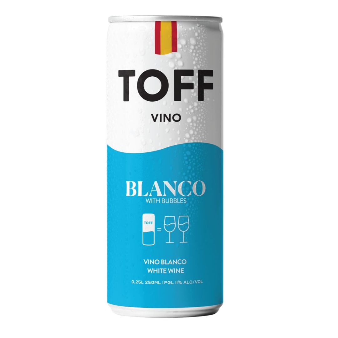 VINO TOFF BLANCO LATA 250ML