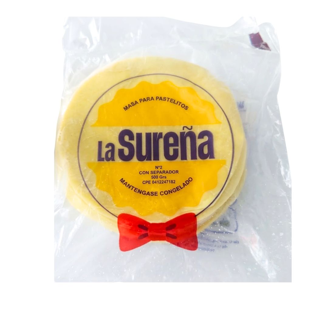 MASA DE PASTELITOS LA SUREÑA NRO 2 500GR