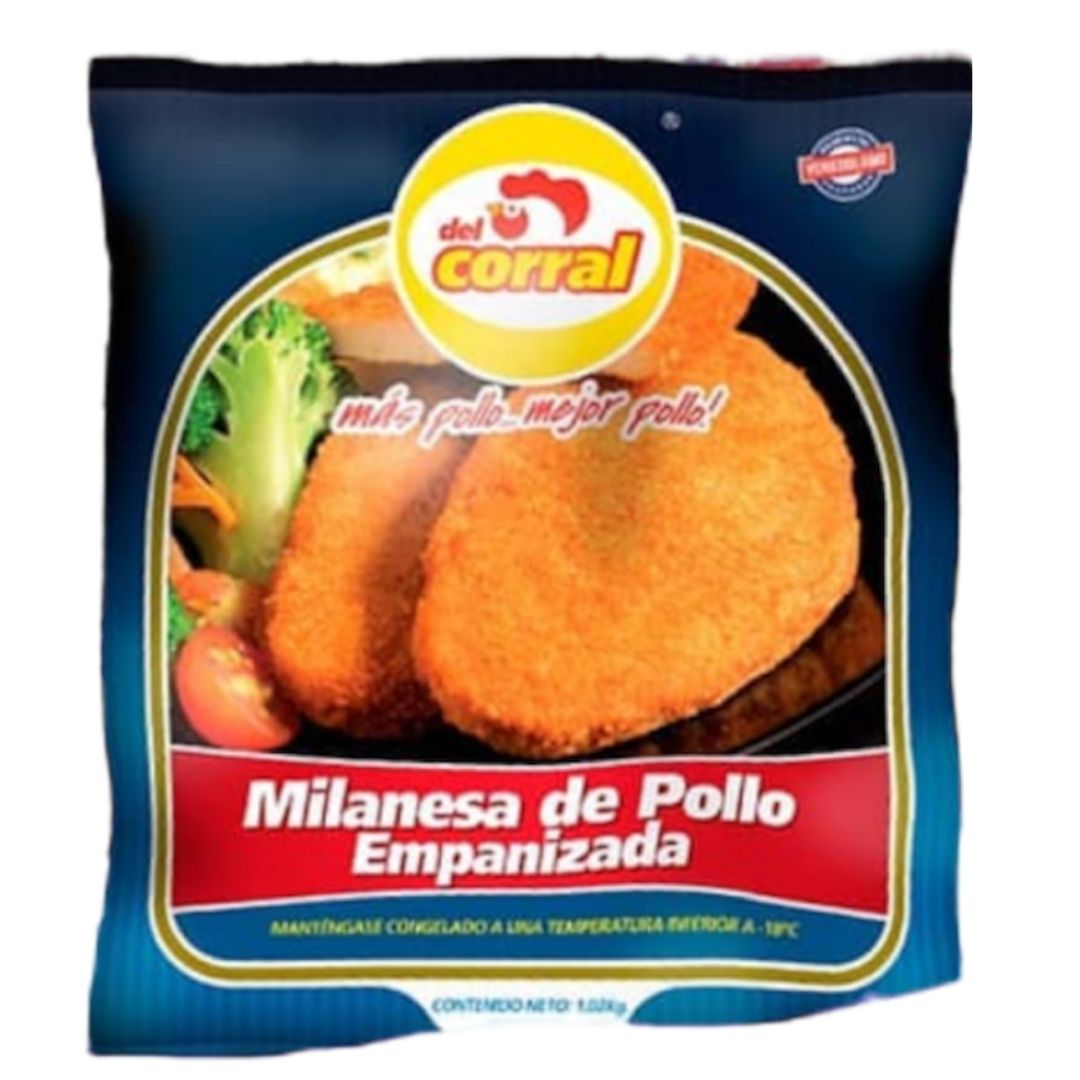 MILANESA DE POLLO EMPANIZADA