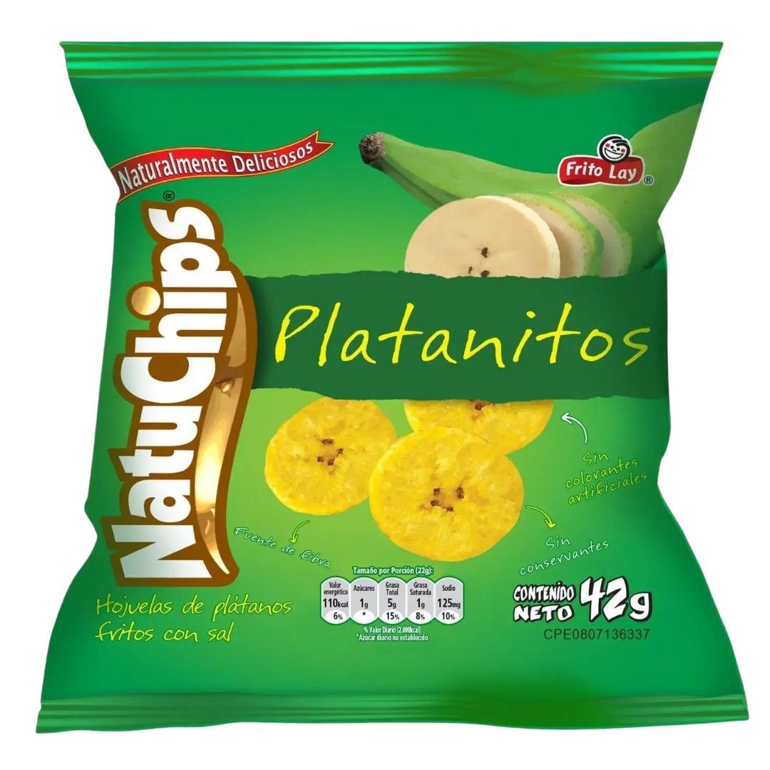 NATUCHIP PLATANITO 42 GR