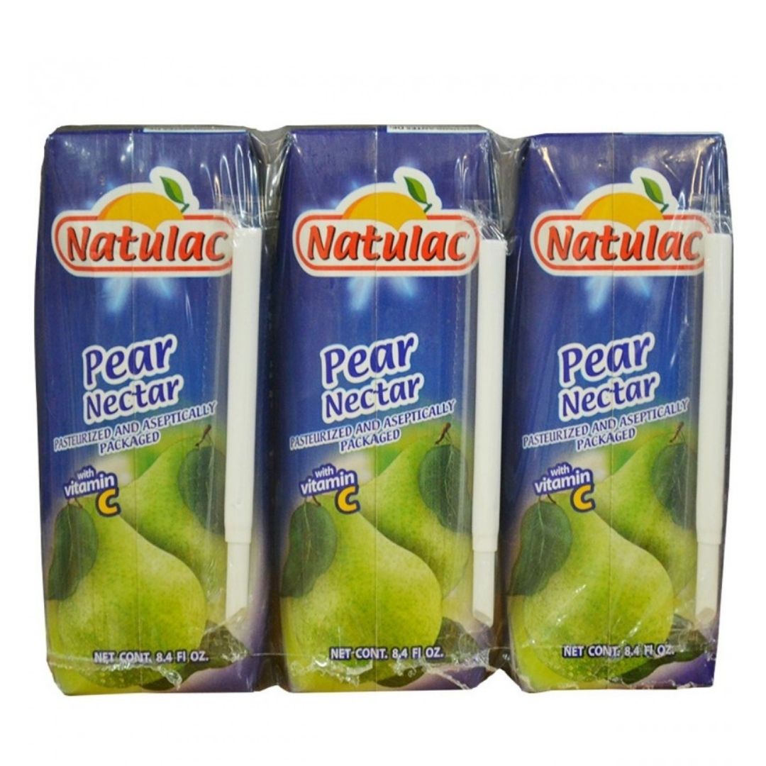 TRIPACK PERA NATULAC 250 ML