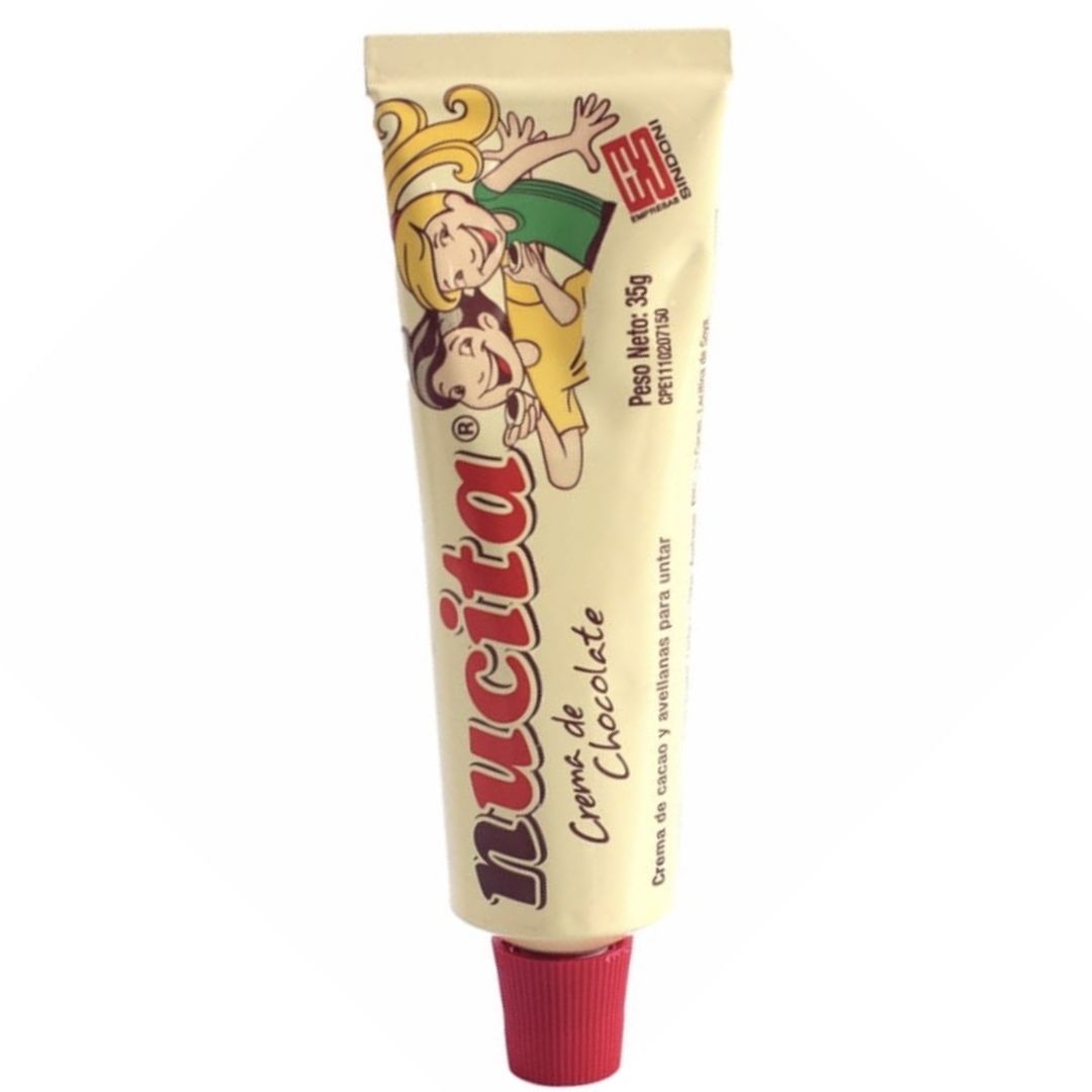 NUCITA TUBITO CHOCOLATE 35GR