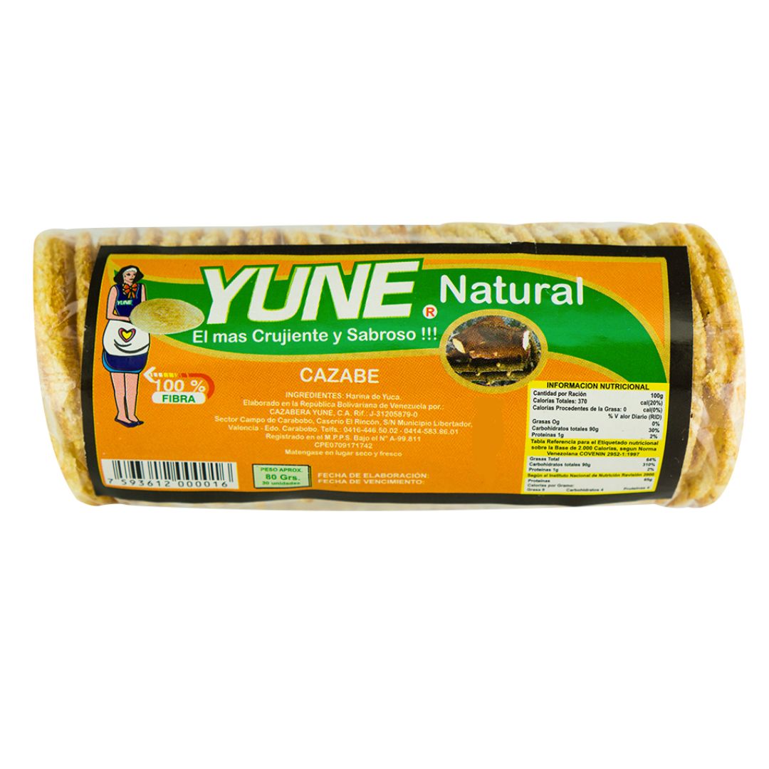 CAZABE NATURAL YUNE 80GR