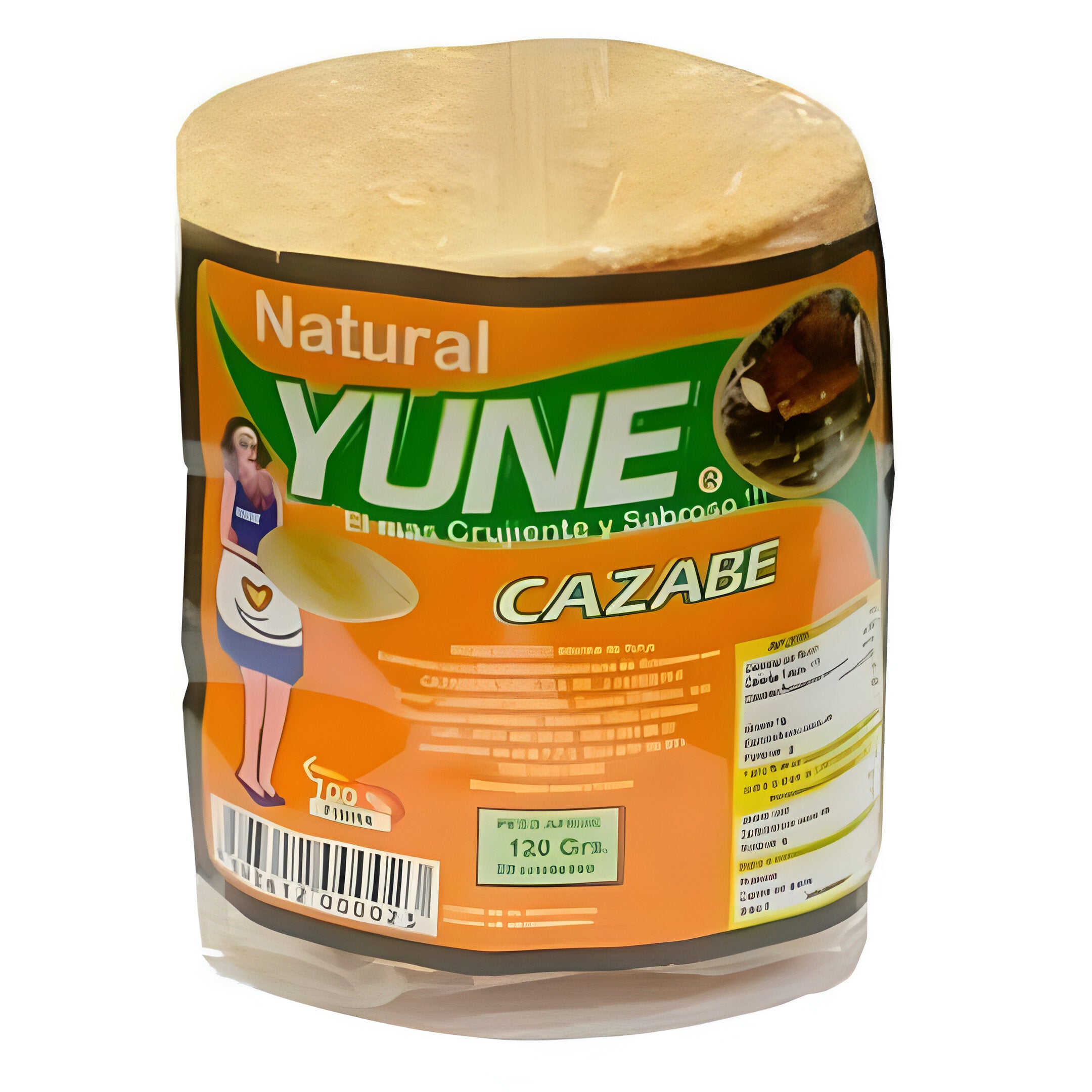CAZABE NATURAL YUNE 120GR